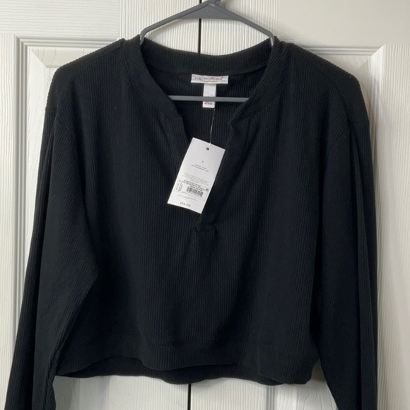 Ingrid + Isabell Women’s Maternity V Neck Long Sleeve Sweater Various Size - Picture 3 of 8